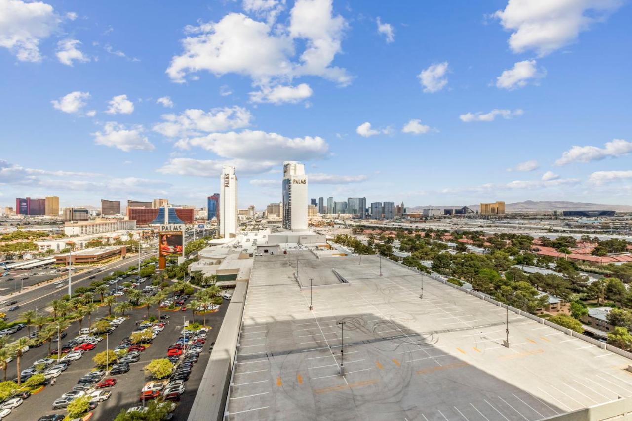 Huge Modern Luxury 17 Floor Panoramic Corner Suite With Open Balcony Las Vegas Exteriör bild